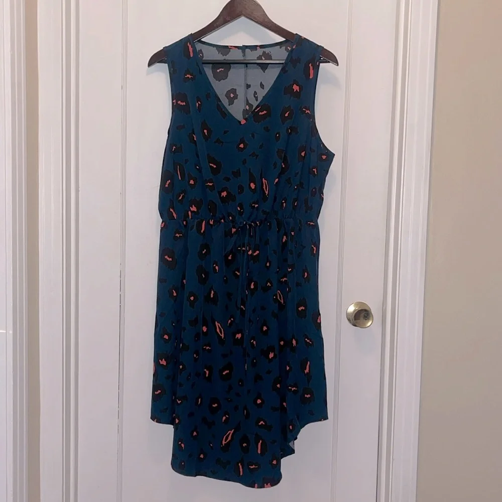 [shein] Curve Lune Leopard Print Dress - Picture 2 of 7